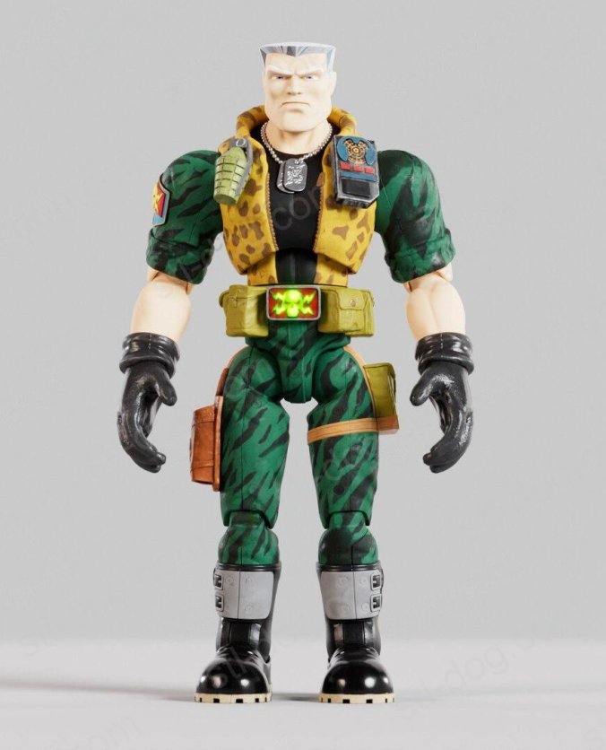 晶兵总动员  – 小兵(Small Soldiers) 3D打印图纸